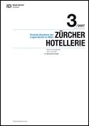 Deckblatt Zürcher Hotellerie - März 2007