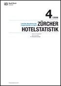 Deckblatt Zürcher Hotelstatistik - April 2006