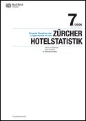 Deckblatt Zürcher Hotelstatistik - Juli 2006