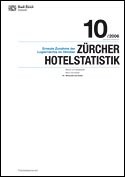 Deckblatt Zürcher Hotelstatistik - Oktober 2006