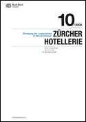 Deckblatt Zürcher Hotellerie - Oktober 2008