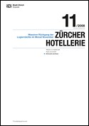 Deckblatt Zürcher Hotellerie - November 2008