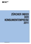 Deckblatt Zürcher Index der Konsumentenpreise (2011)