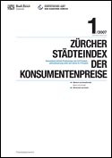Deckblatt Zürcher Städteindex der Konsumentenpreise - Januar 2007