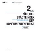 Deckblatt Zürcher Städteindex der Konsumentenpreise - Februar 2010