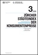 Deckblatt Zürcher Städteindex der Konsumentenpreise - März 2008