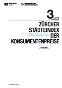 Deckblatt Zürcher Städteindex der Konsumentenpreise - März 2010