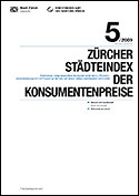 Deckblatt Zürcher Städteindex der Konsumentenpreise - Mai 2009