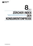 Deckblatt Zürcher Index der Konsumentenpreise - August 2011