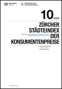 Deckblatt Zürcher Städteindex der Konsumentenpreise - Oktober 2008