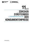 Deckblatt Zürcher Städteindex der Konsumentenpreise - November 2010