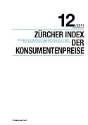 Deckblatt Zürcher Index der Konsumentenpreise - Dezember 2011