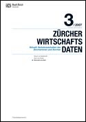Deckblatt Zürcher Wirtschaftsdaten 3/2007