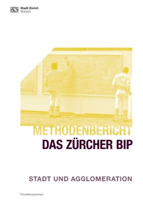 Deckblatt Methodenbericht Bevölkerungsprognose Stadt Zürich