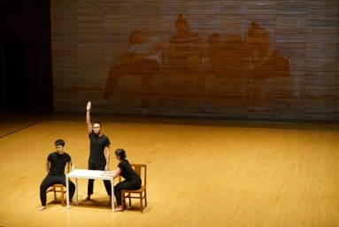 Dance performance during the Festival Zürich meets Hong Kong.