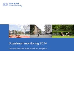 Title page of the report on social space monitoring