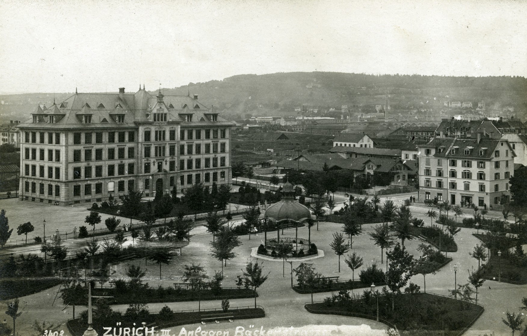 Schulhaus Feld ca. 1910