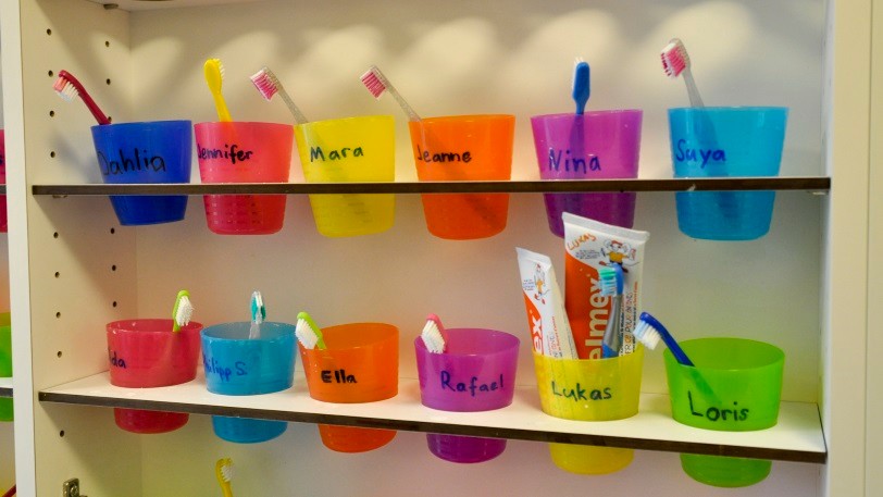 Bild zeigt Zahnbürsten