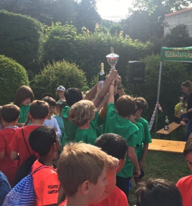 Siegerehrung Fussballturnier Hort
