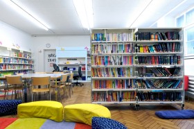 Bibliothek Schule Gabler