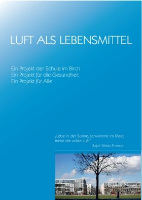 Flyer "LUFT ALS LEBENSMITTEL"