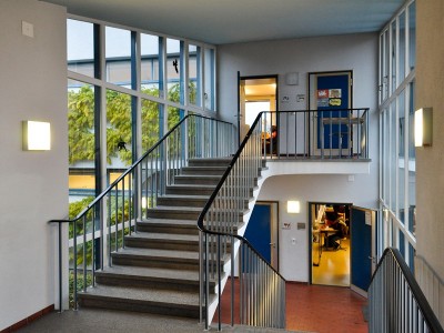 Treppenhaus im Schulhaus