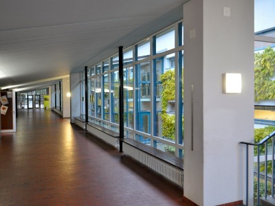Flur im schulhaus
