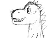 Umgangsformen - Zeichnung Drache Umgangsformen - Zeichnung Drache