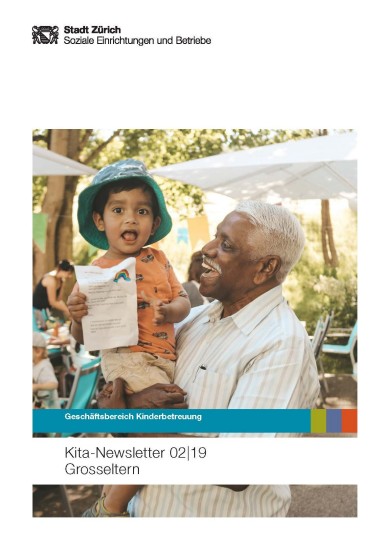 Titelseite des Kita-Newsletter zum Thema Grosseltern 