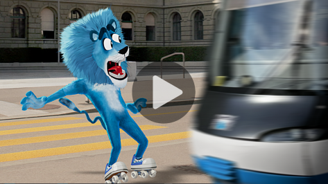 Leo und der Tramvortritt