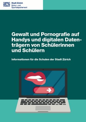 Titelblatt Leitfaden Gewalt und Pornografie auf Handys