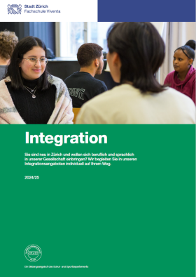 Titelbild Broschüre Integration