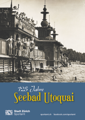 Flyer 125 Jahre Seebad Utoquai, 2015