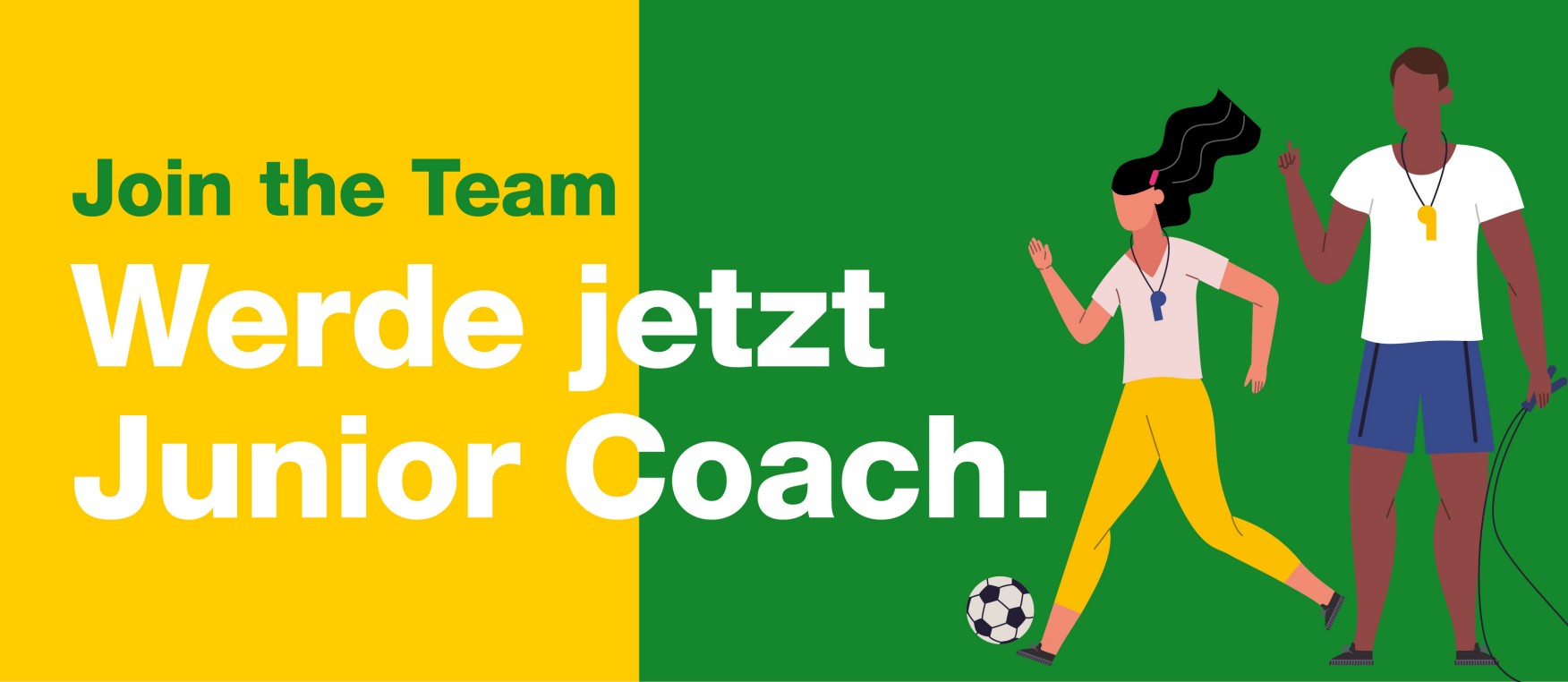 Join the Team - werde jetzt Junior Coach
