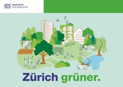 Das Bild zeigt die Visualisierung des Portraits von Grün Stadt Zürich.