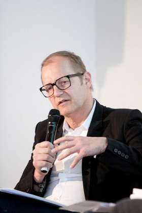 Christoph Doswald, Vorsitzender Arbeitsgruppe KiöR und Kurator der Ausstellung. Foto: © Patrik Kummer.