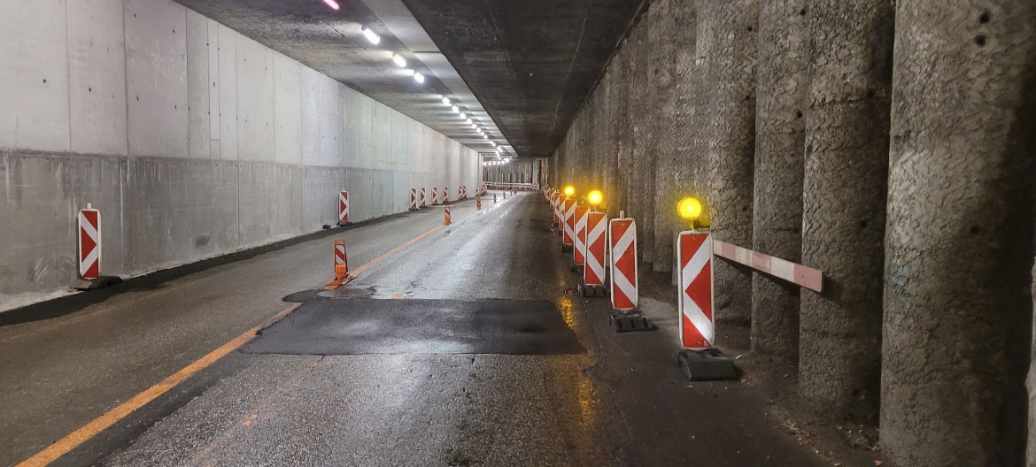Tunnelsanierung an der Bucheggstrasse