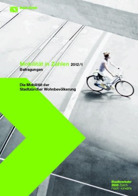 Titelblatt Mobilität in Zahlen, 2012/1, Befragungen