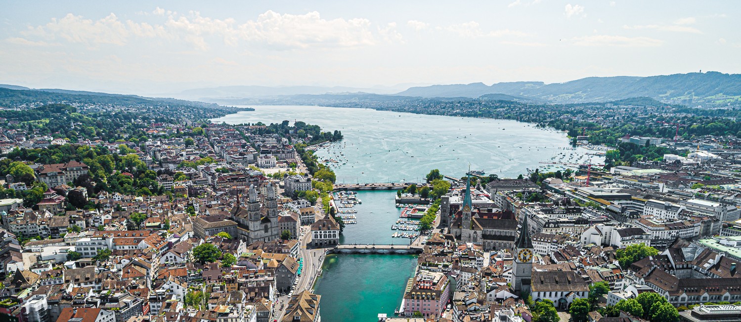 Zürich mit See
