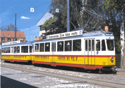 Indien-Tram von 1987