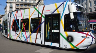 Art and the City-Tram von 2012