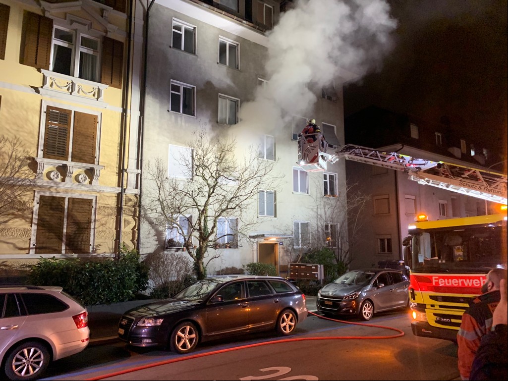 Brand Steinhaldenstrasse