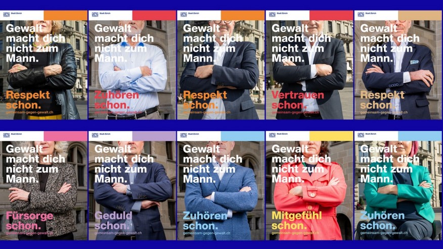 Die zehn Plakate der Kampagne