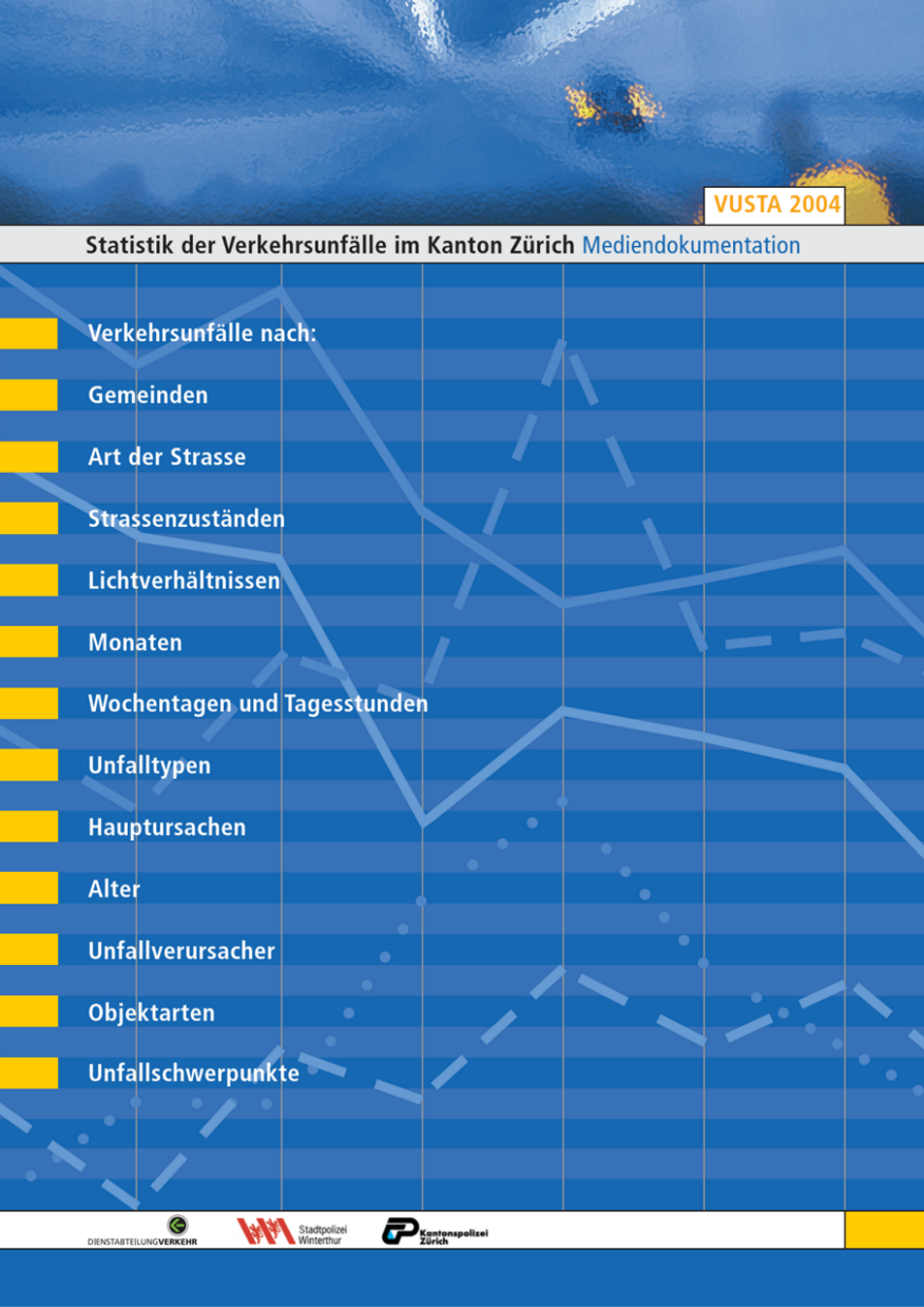 Verkehrsunfallstatistik 2004 Titelbild