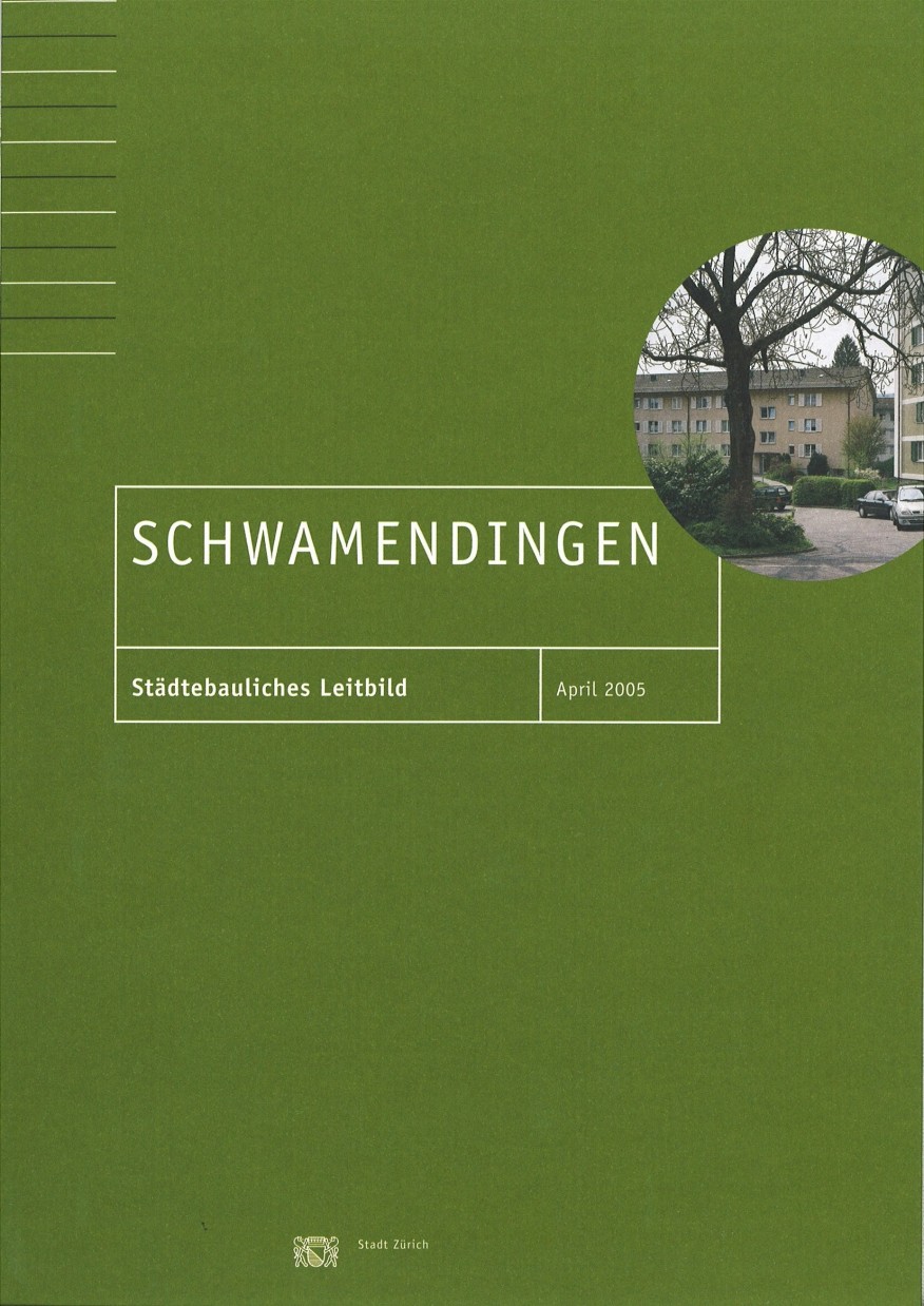 Leitbild_Titelblatt Cover Städtebauliches Leitbild Schwamendingen