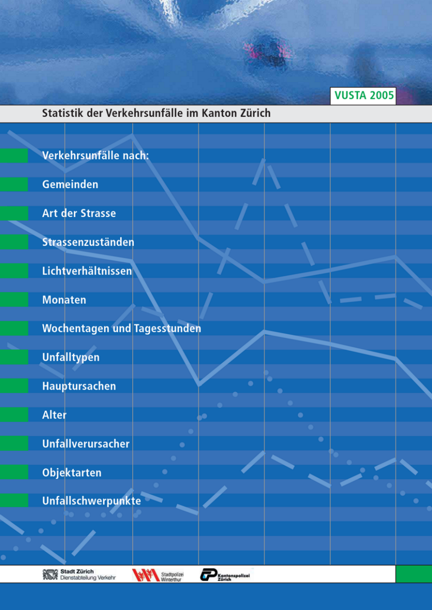 Verkehrsunfallstatistik 2005 Titelbild