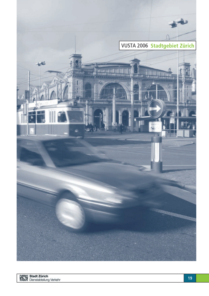Verkehrsunfallstatistik 2006 Titelbild