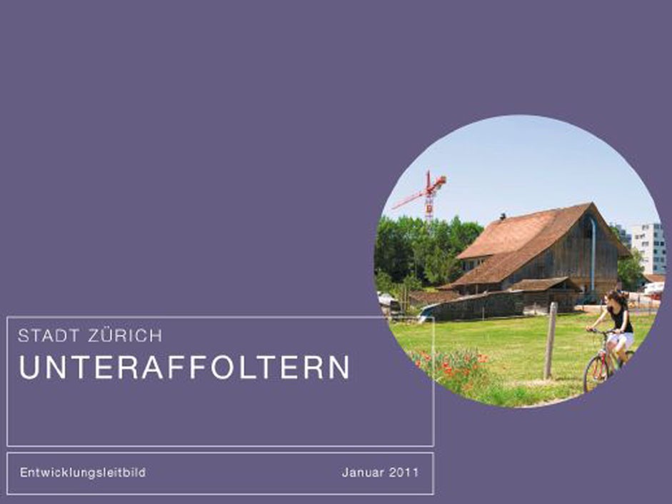 Cover Entwicklungsleitbild Unteraffoltern