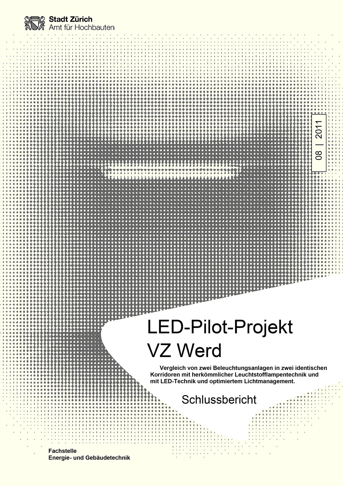 Titelseite Studie LED-Pilot-Projekt VZ Werd