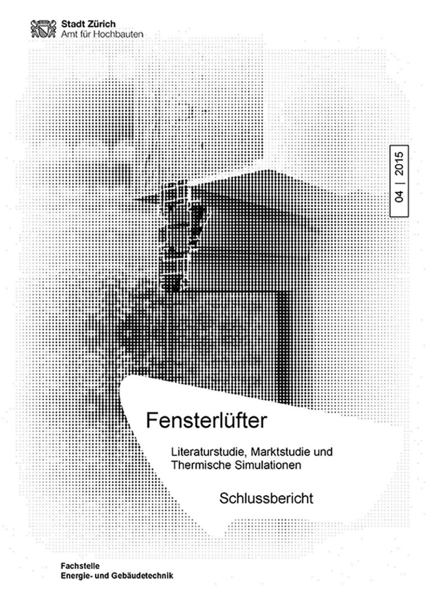 Fensterlüfter Titelseite Studie Fensterlüfter